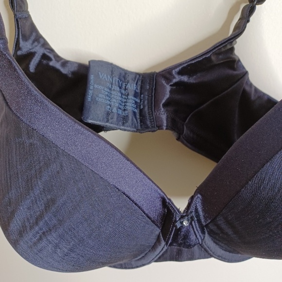 Vanity Fair Women's Illumination Full Figure Underwire Bra 76338. 38C Black - Picture 3 of 14